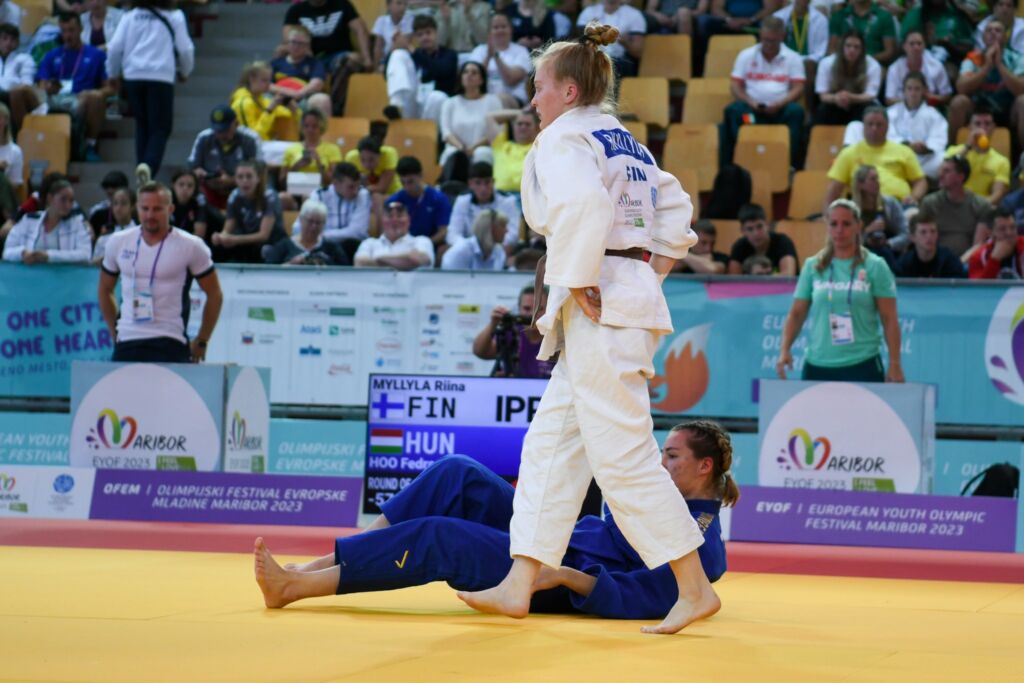 Riina Myllylä judotatamilla